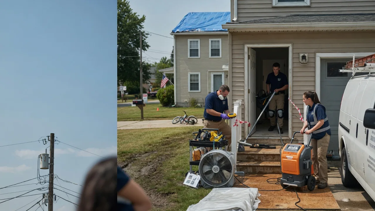 Water Damage Repair in New Holland, OH near me